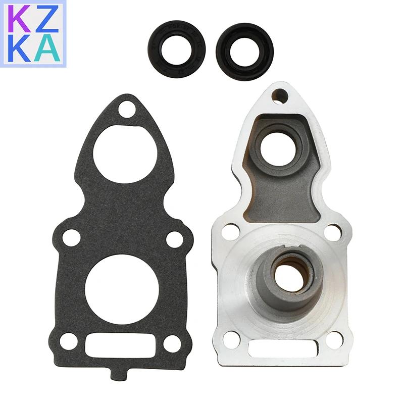 6G1-45331 Yamaha Boat Engine Bearing Housing 6G1-45315 gasket 93101-11M23 oil seal 2pc For 6HP 8HP 2T 6G1-45331-01-5B CA 6N0