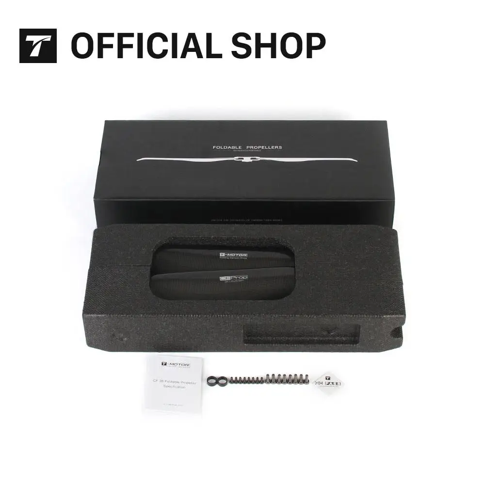 

T-MOTOR Carbon Fiber FA Prop Folding Propeller FA22.2*7.2 FA18.2*5.9 FA24.2*7.9 FA28.2*9.2 FA30.2x9.9-2PCS/PAIR For Helicopter