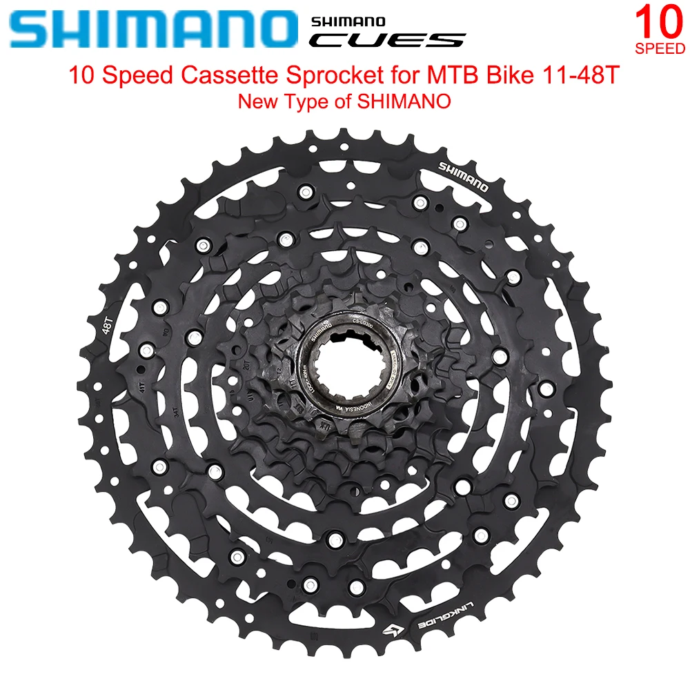 SHIMANO CUES 1X10 Speed Groupset for MTB Bike FC-U6000-1 Crankset BB-M501 Bottom U6000 Derailleurs Kit Original Bicycle Parts