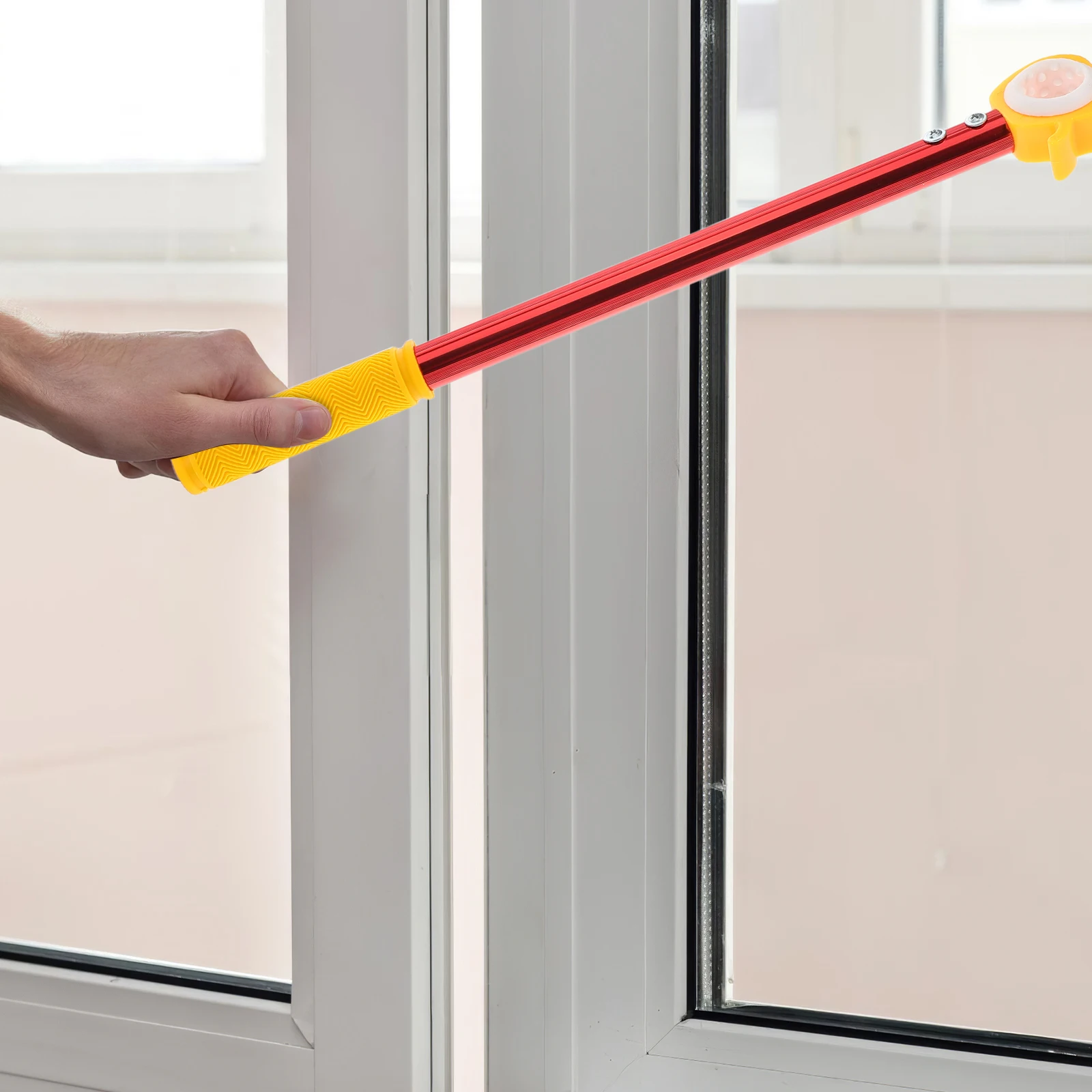 

Window Opener Extendable Pole for Bedroom Living Room Kitchen Blind Tool Long Term Use Curtains