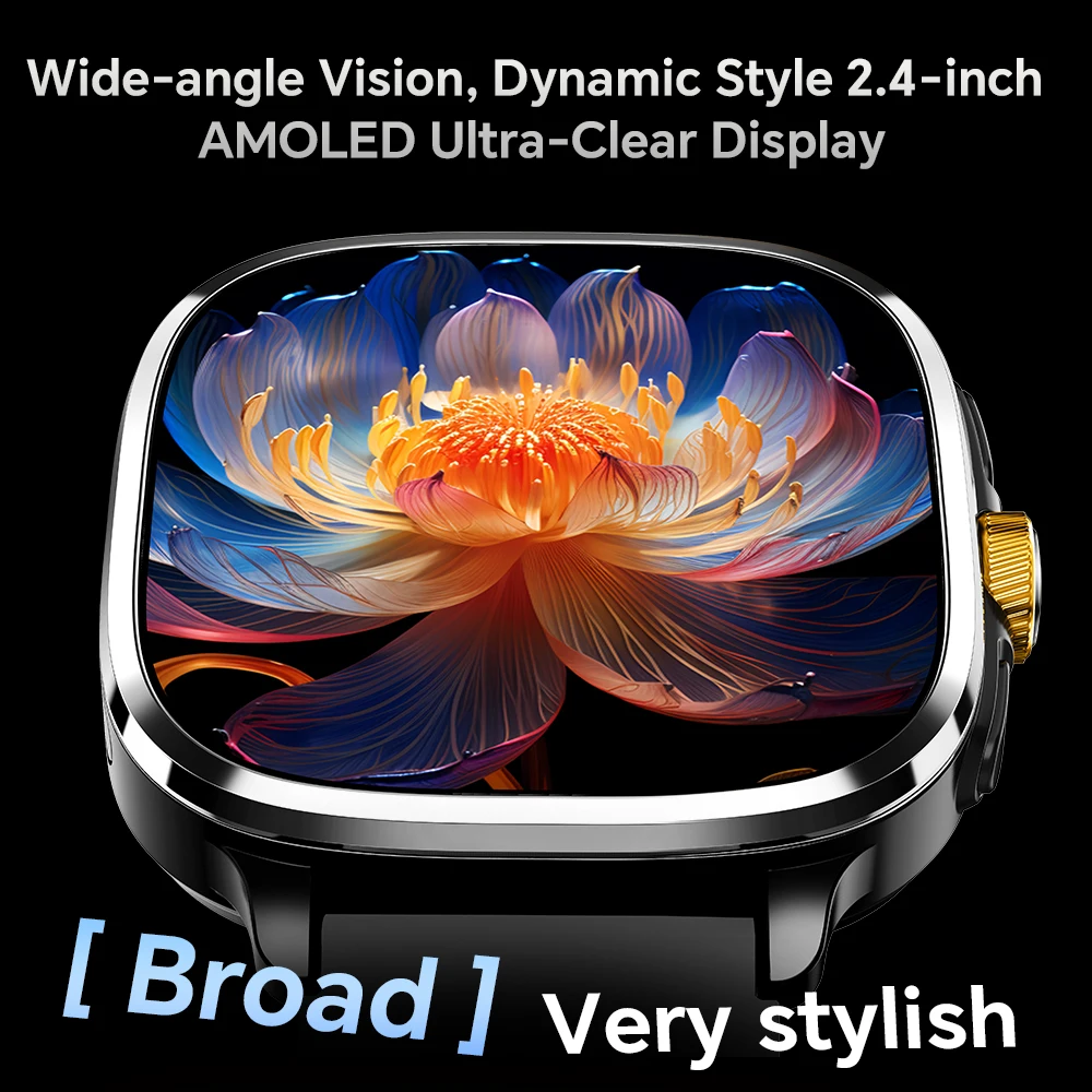 الإصدار العالمي S99 Smartwatch 2.4 بوصة شاشة Amoled إدراج بطاقة Sim GPS WIFI 190 ° لعبة الكاميرا الدوارة Android 9.0 Smart Watch #5