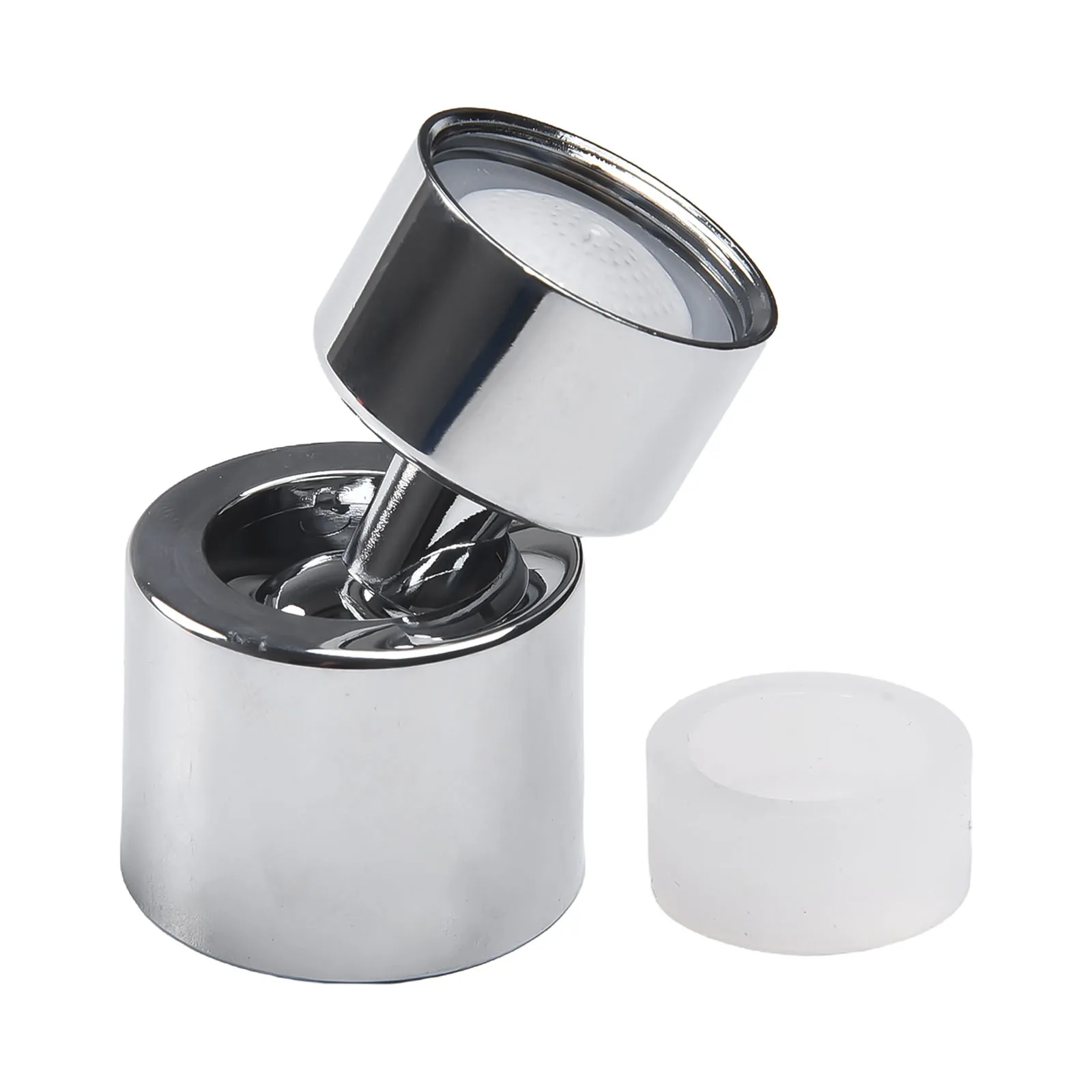 Keran wastafel dapur 360 °, keran dapur, kepala semprotan air, adaptor mulut pipa ekstensi putar, keran kamar mandi