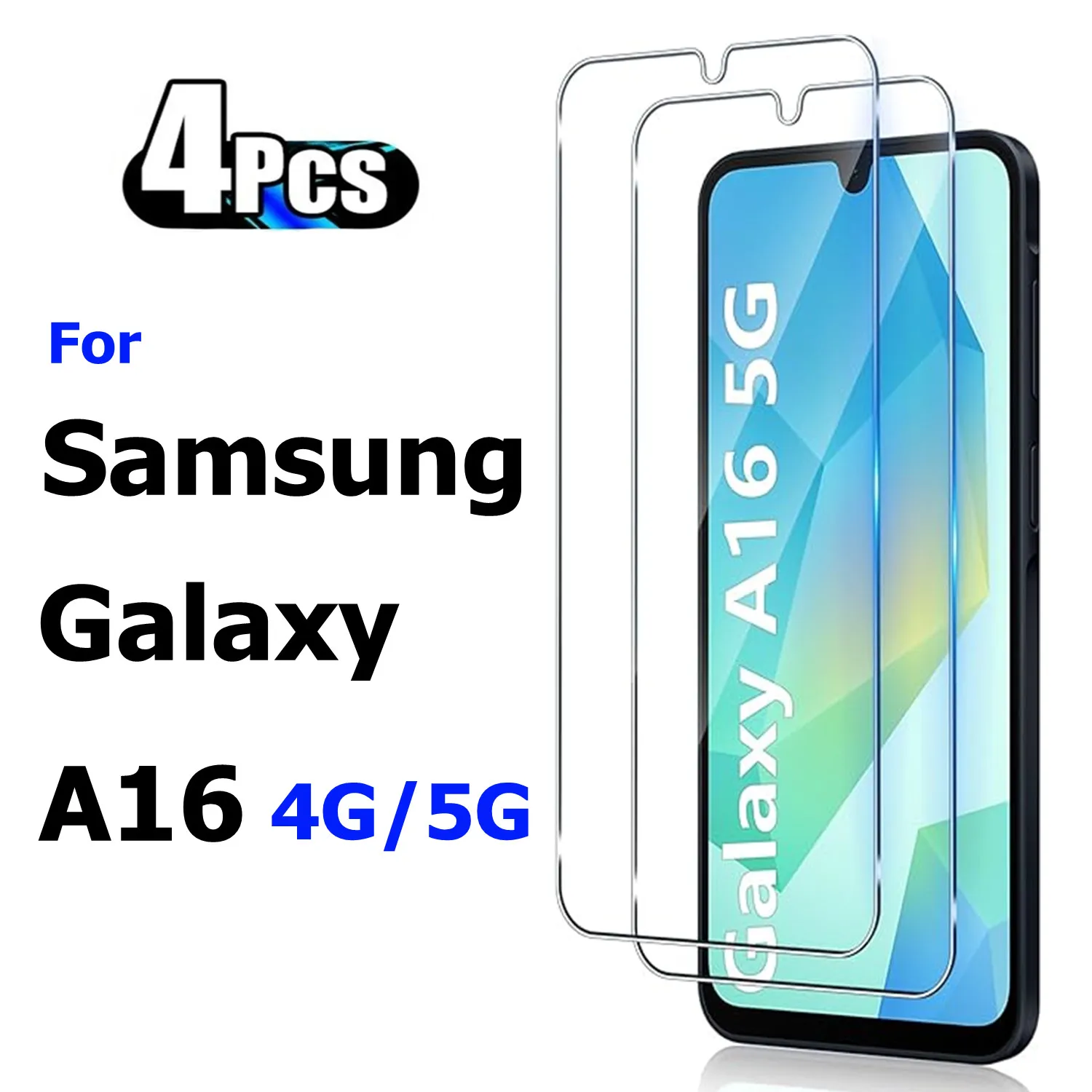 

For Samsung Galaxy A16 Screen Protector Glass Film For Samsung A16 4G/5G Tempered Glass Film