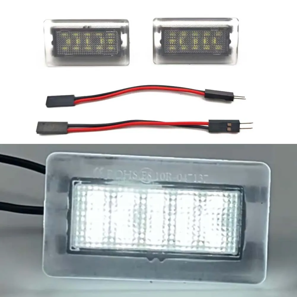 2PCS LED Interior Courtesy Footwell Door Light Luggage Trunk Lamp  for Tesla Model S 2012-2020/Model 3 2017-2020/Model x 16-20