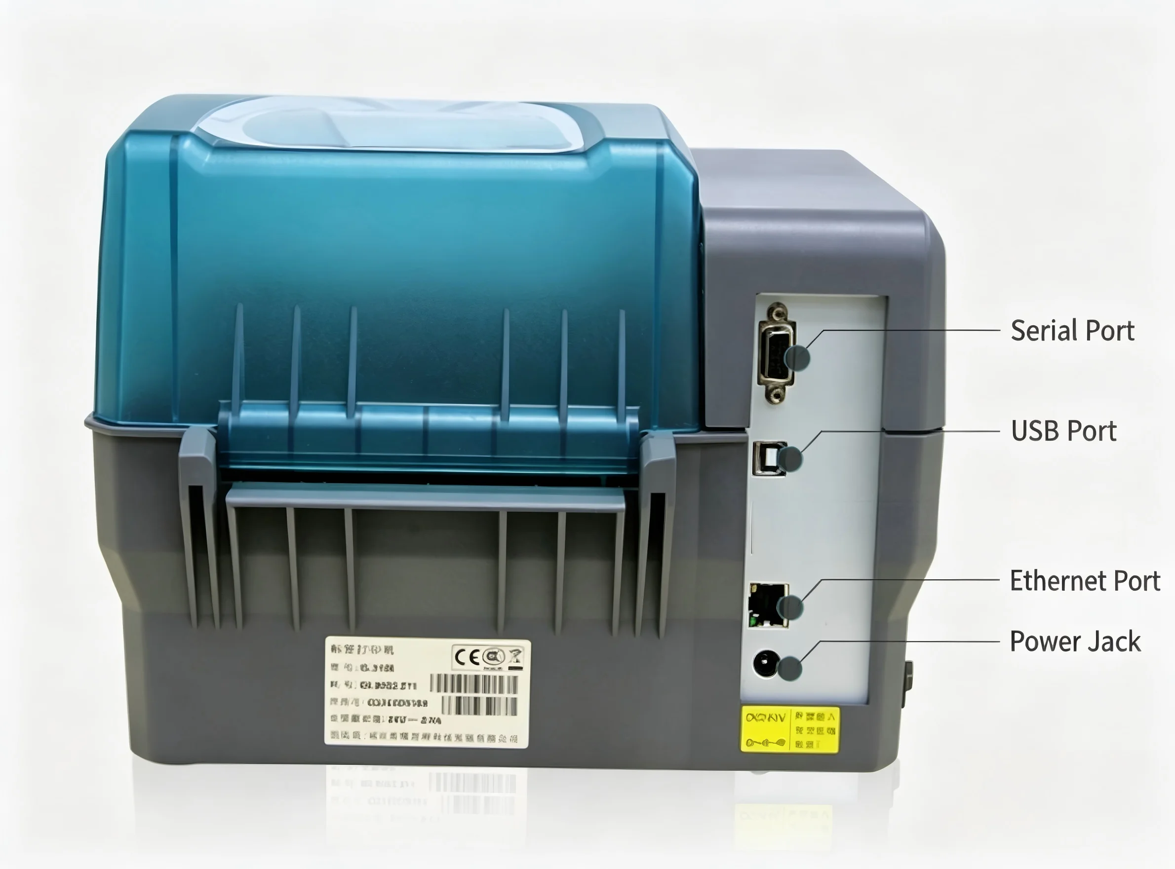 600 Dpi Thermal Transfer Label Printer, Max 106mm Width, Shipping & Adhesive Stickers POSTEK G6000