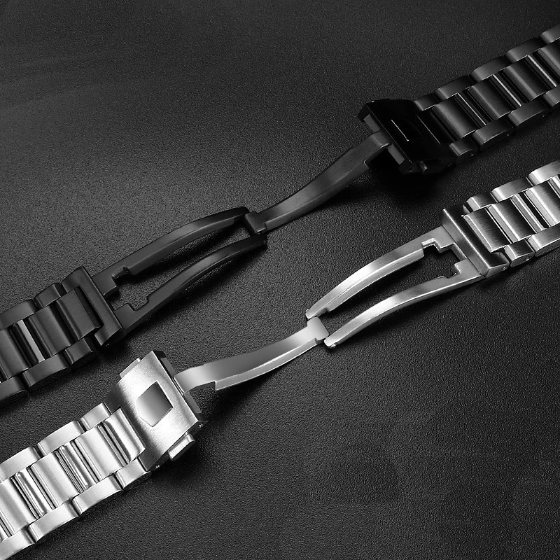 Imagem -04 - Sólido Ver Strap 22 mm 24 mm Pulseira Pulseira para Tag Heuer Calera Series Assista Acessórios Banda Aço Homens Aço Inoxidável