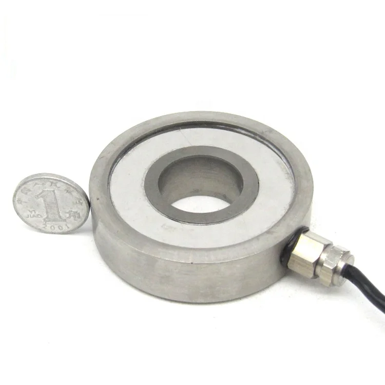 Sc220 Ring Type Hollow Load Cell 100Kg 500Kg 1Ton 5Ton Load Washer Load Cell