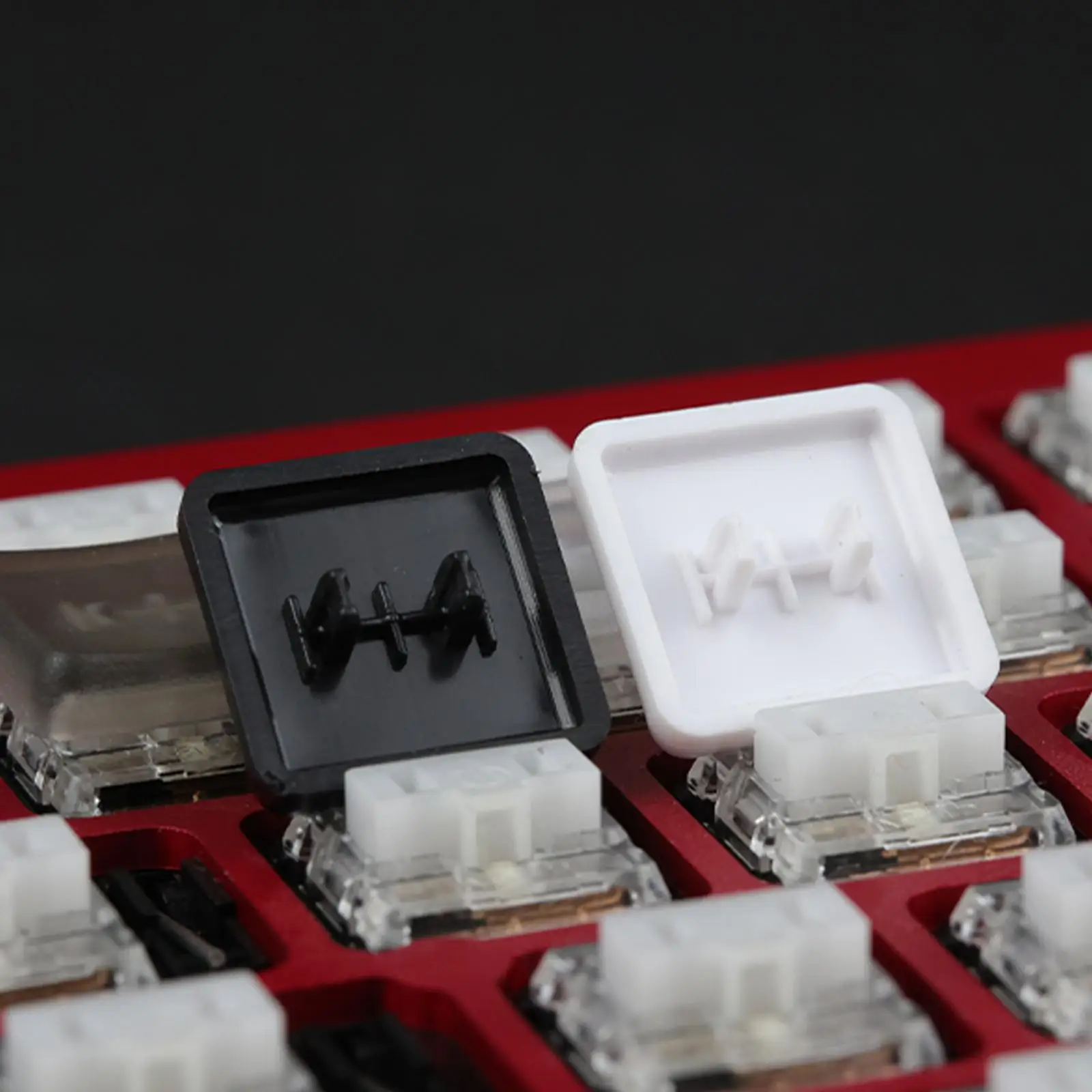 Choc Low Profile PBT Keycaps For Kailh Chocolate Switch Mechanical Keyboard Ultra Thin Black White Transparent Chocfox Keycaps