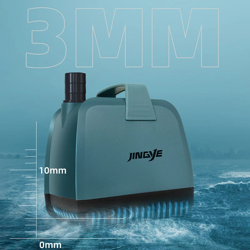 220V-240V Fish Tank Water Fountain Pump Filter 15W 25W 35W 55W 85W Ultra-Quiet Submersible Fish Pond Aquarium Water Pump