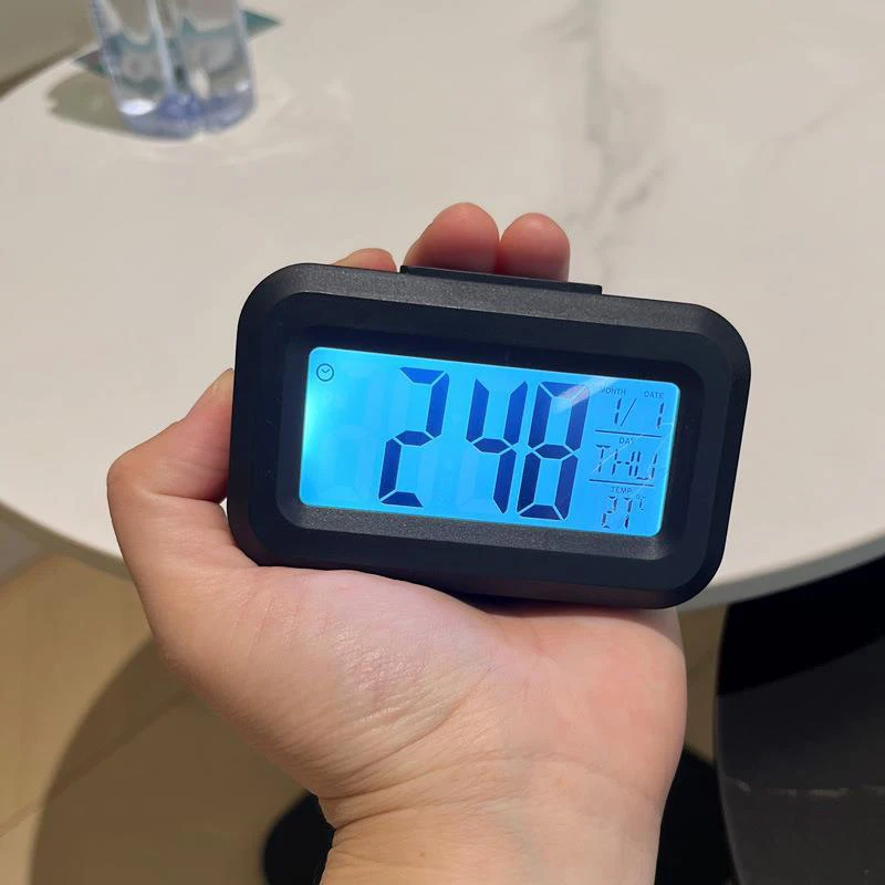 ساعة منبه ساعة الطاولة مكتب ساعة رقمية ساعة الطاولة ساعة للطلاب ساعة منبه جمالية #5