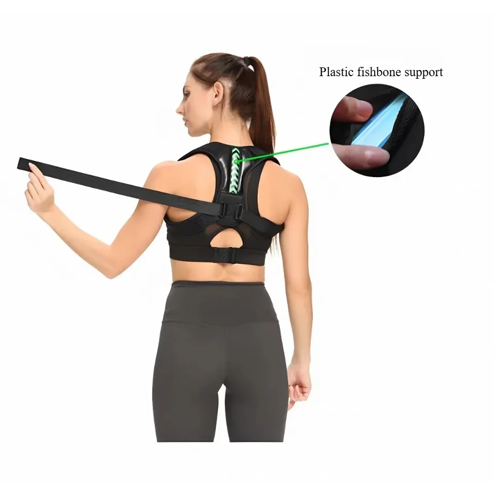 1pcs  Adjustable Spine Correction Belt for Women And Men Preventing Humpback Posture Corrector Back And Shoulder Support