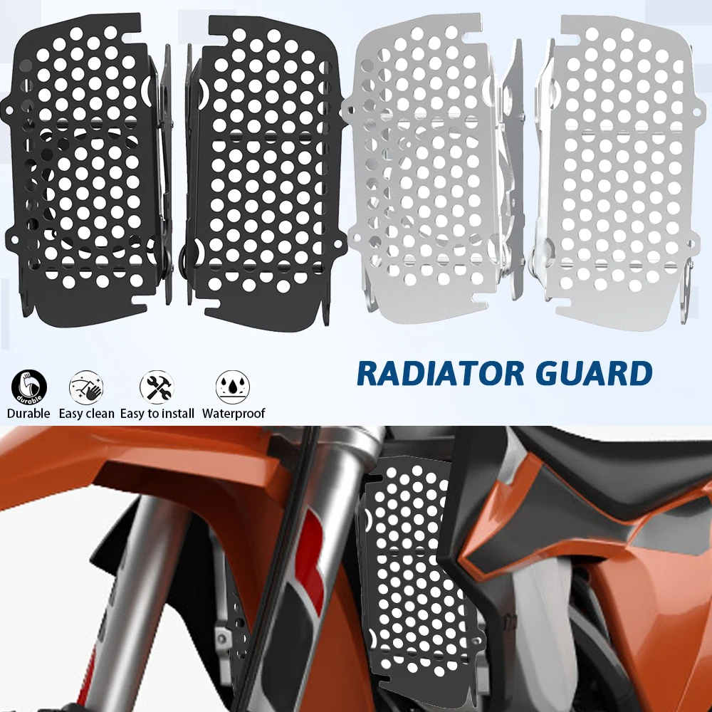 FOR EXC XC XCW TPI 2T/4T MODEL EXC, XC 125, 150, 250, 300 Radiator Grill Protective Guard Cover EXC-F, XC-F 250, 350, 450, 500 