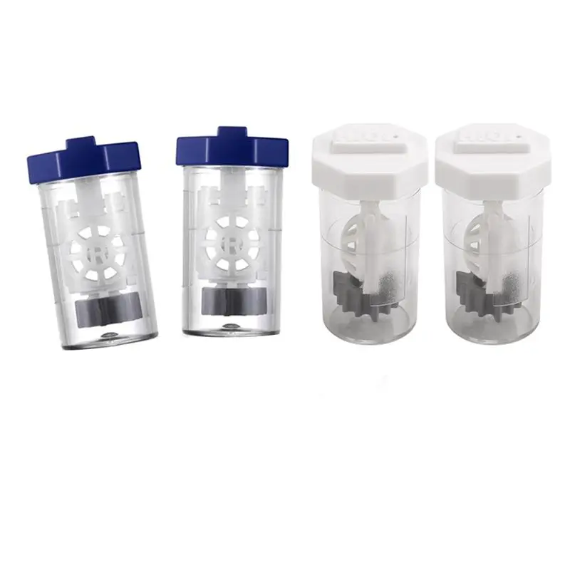 Gen Basic 4 Pieces Hydrogen Peroxide Eye Scleral Contact Lens Stiff Clip Portable Travel Washer Machine
