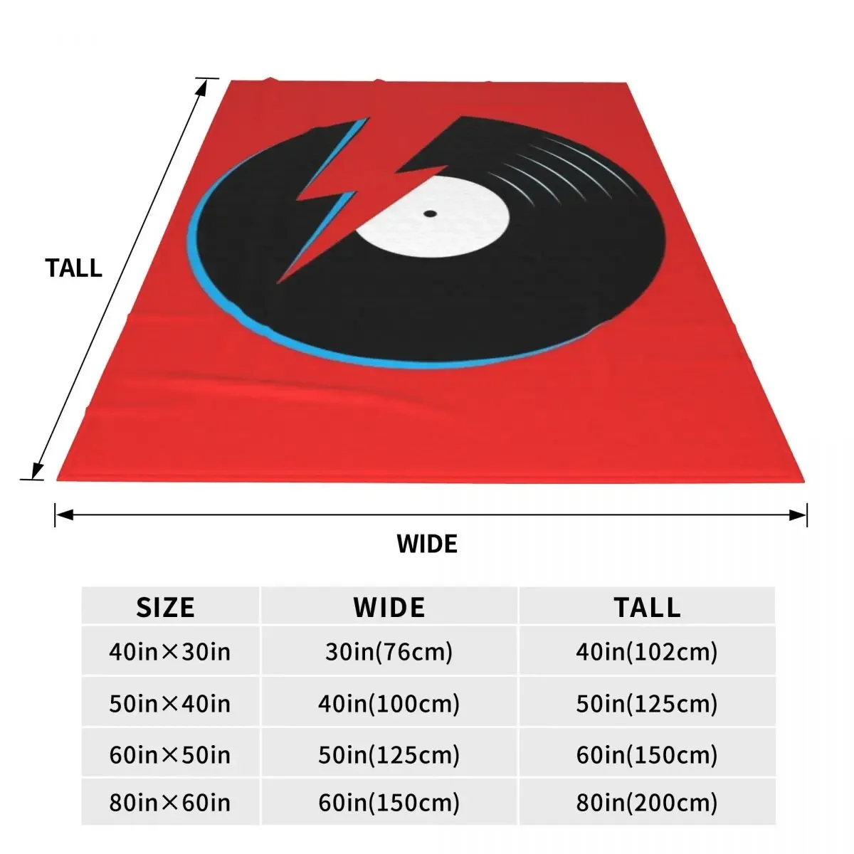 Bowie Ziggy Blanket Soft Warm Flannel Throw Blanket Bedding for Bed Living room Picnic Travel Home Couch