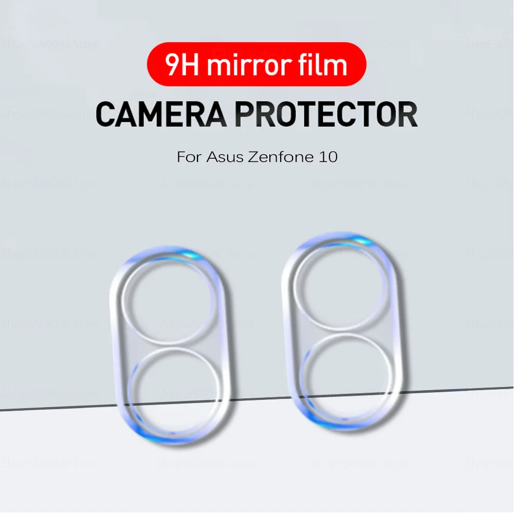 2Pcs Camera Protector Case For Asus Zenfone 10 Tempered Glass Ring Rear Lens Cover For Asus Zenfone 10Z Zenfone10 Zenfone10Z 5G