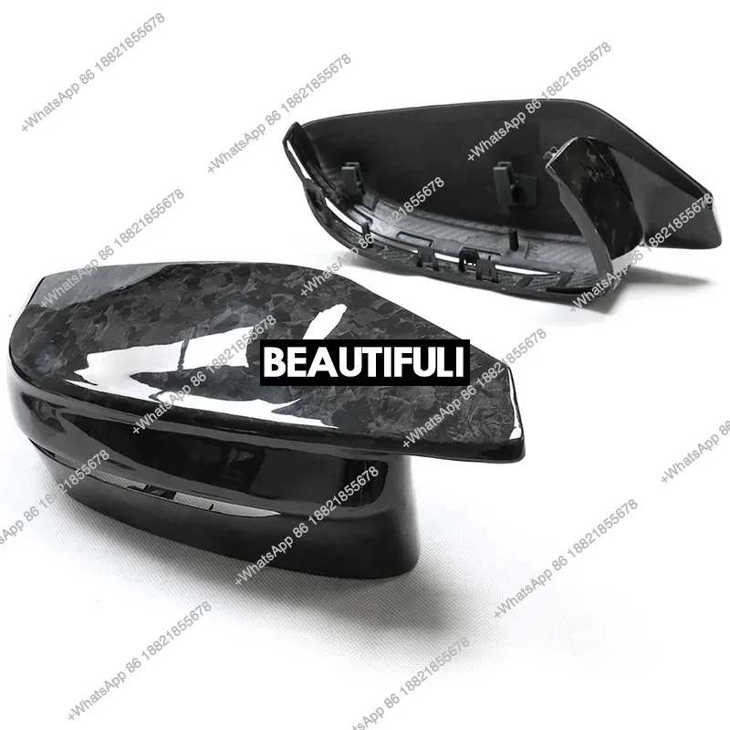 ZAIQU Dry Carbon Fiber Side Rear View Mirror Covers for M2 M3 M4 M240i M50G80/82/83/87  Modified M3 Rearview Mirror Caps view 4