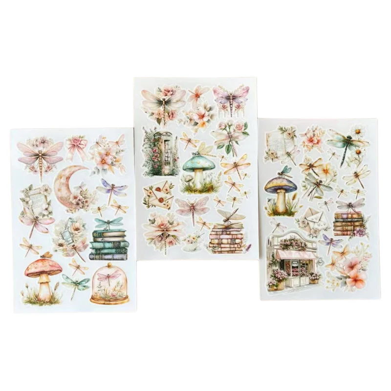 Vintage Aesthetic Scrapbooking Rub on Sticker
