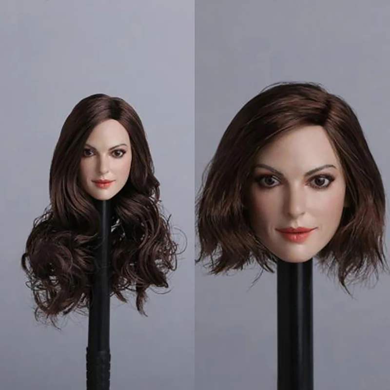 

GACTOYS GC012 1/6 Scale Female Head Sculpt Long Curly Hair For Hot Toys PHICEN TBLeague JIAOU Figure Doll