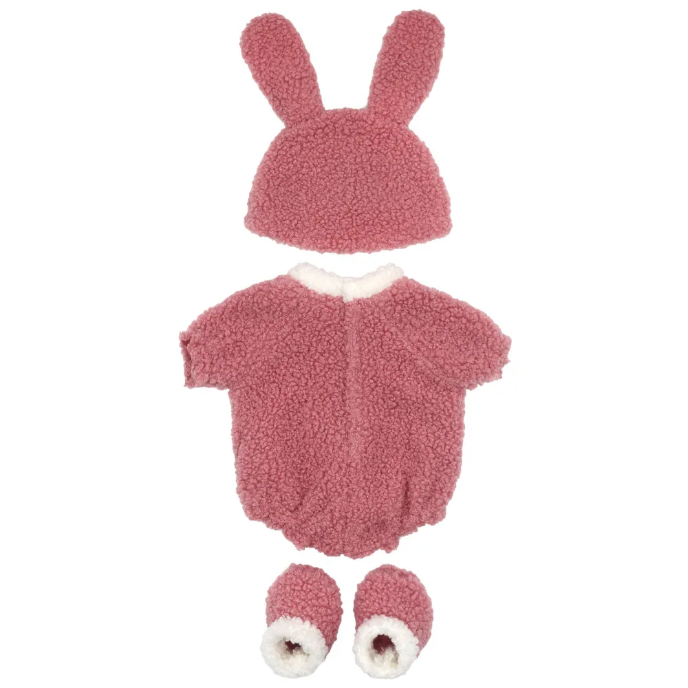 Puppenkleidung für 43 cm geborene Babypuppe, 13–18 Zoll, Neugeborene Puppe, niedliche Pullover, Strampler, Anzug, Puppenzubehör, Festival, Geburtstagsgeschenk – Detail 14