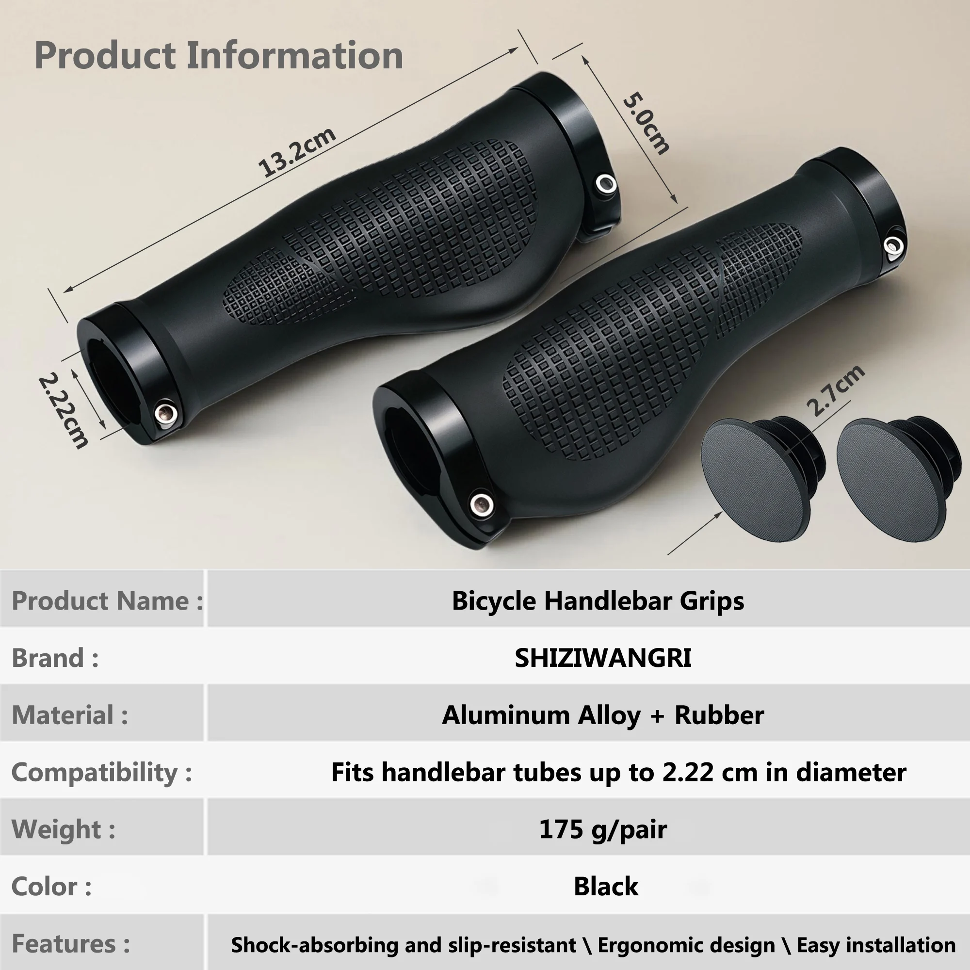 SHIZIWANGRI 1 par de empuñadur - Commuter Bike Lock reseña y precio