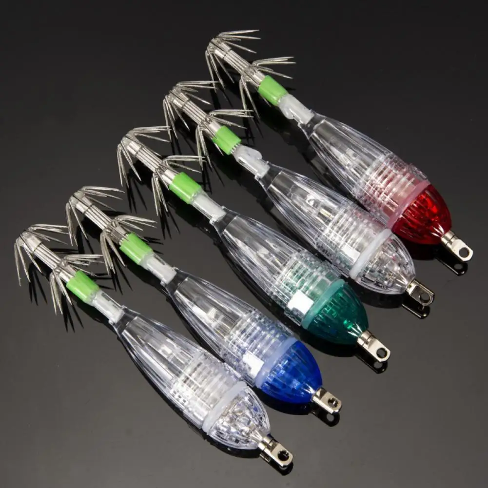 LED Light Bait Fish Lure Light PE ad alta luminosità LED Bright Underwater Fishing Light impermeabile Fishing Lure Lamp Light Bait