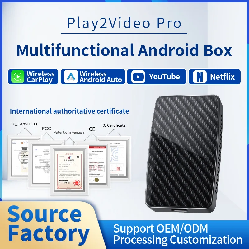 

Wireless carplay box oem popular Android 12 CarPlay Ai Box