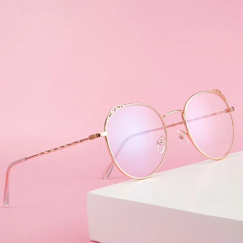 Ultraleichte Anti-Blaulicht-Brille für Damen und Herren, übergroßer Rahmen, Augenschutz, modische Büro-Computerbrille