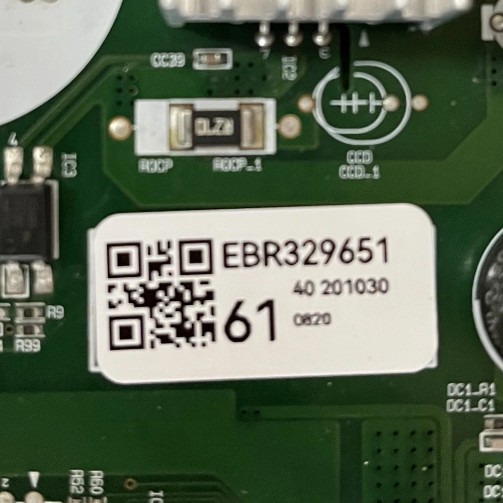 اللوحة الأم للثلاجة، بطاقة التحكم PCB، رقم الموديل EBR 32965161 ، للعلامة التجارية LG، الأصلية