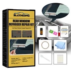 Car Rear Window Defogger Repair Kit DIY Quick Repair Scratched Broken Defroster Repair Heater Grid Lines Car Accessories