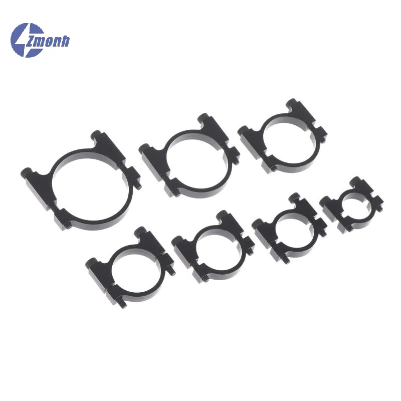 New！CNC Machining Aluminum Alloy Tube Clamp For 12mm 16mm 20mm 22mm 25mm 30mm Carbon Tube And Multi-axis Drone Frame Connection
