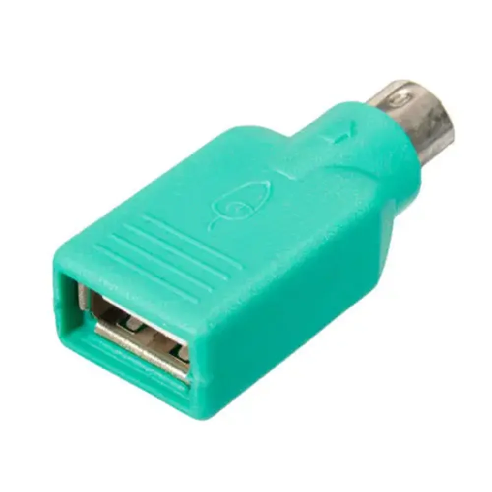 USB 2.0 Femmina a PS/2 Maschio del Convertitore Dell'adattatore per il Computer Portatile PC Mouse Tastiera PS2