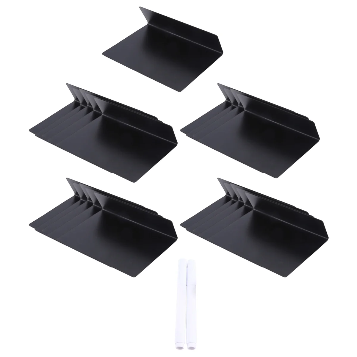 Le nouveau 20 pièces 4x3 pouces Mini tableau Table tente signe tableau Buffet étiquettes étiquette alimentaire pour table tableau signes