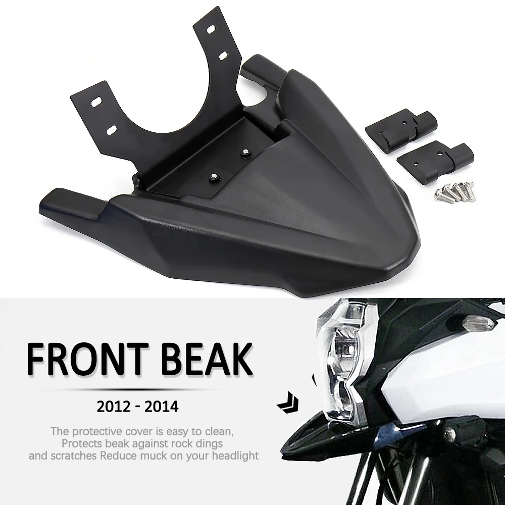 

New Front Fender Beak For Kawasaki Versys 1000 Versys1000 Motorcycle Accessories Cowl Guard Extension VERSYS 1000 2012 2013 2014