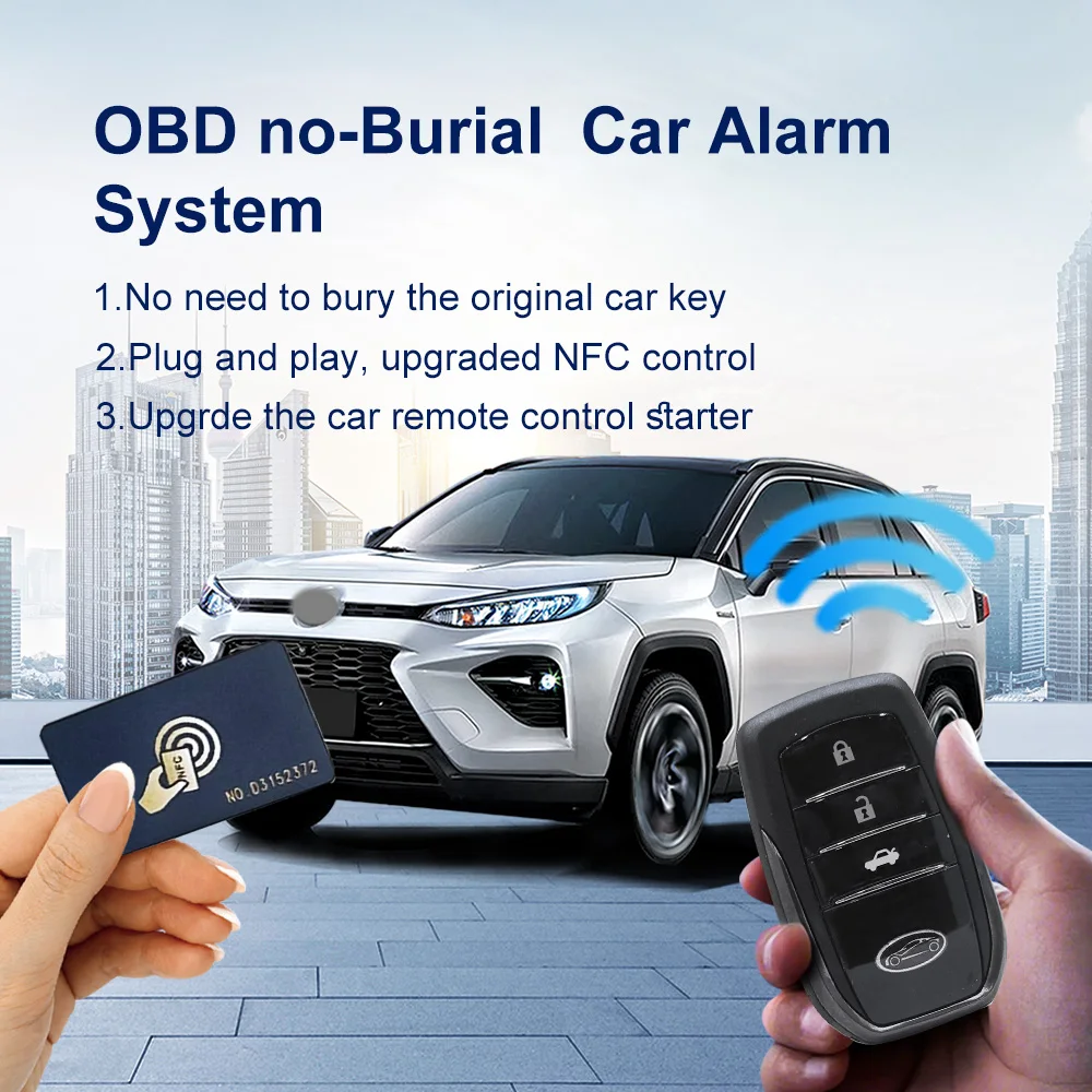 Remote Start System Auto Remote Start ob d Auto-alarmen voor Camry