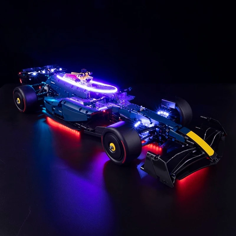 مجموعة إضاءة LED مناسبة لبنات البناء LEGO Technic Oracle Red Bull Racing RB20 F1 Car 42206 (ليست نموذج الطوب) #3