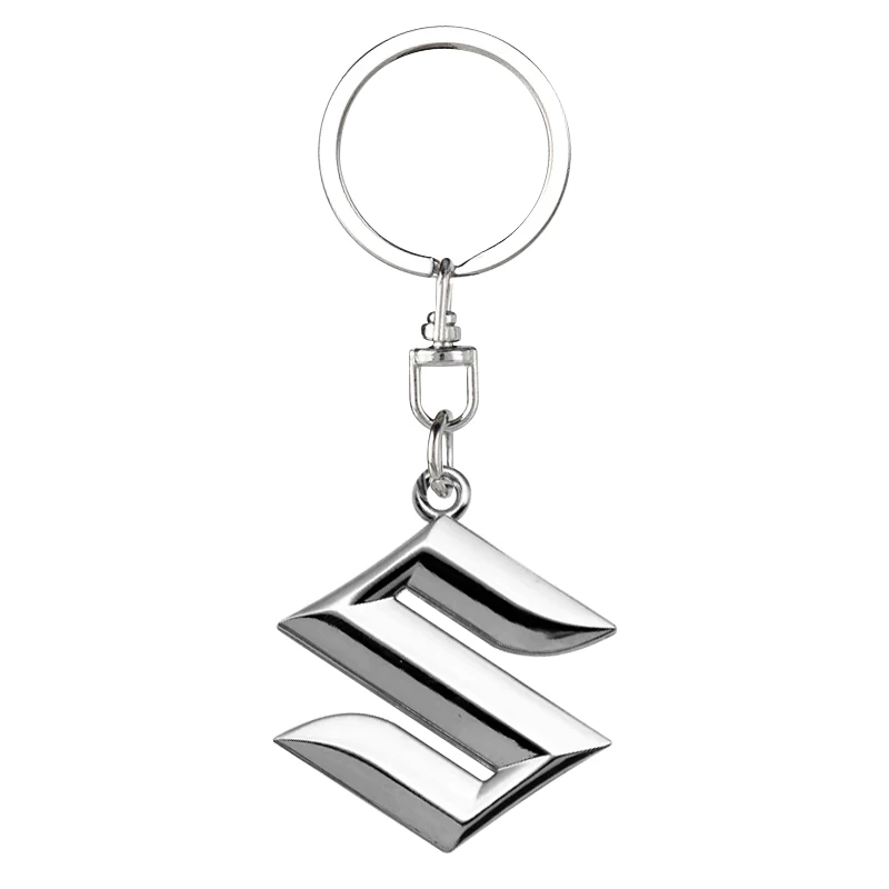 اكسسوارات السيارات ثلاثية الأبعاد سيارة معدنية المفاتيح مفتاح سلسلة حلقية السيارات التصميم لسوزوكي الساموراي Ltz 400 فيتارا Gsr 600 جيمي إسكودو سويفت #1