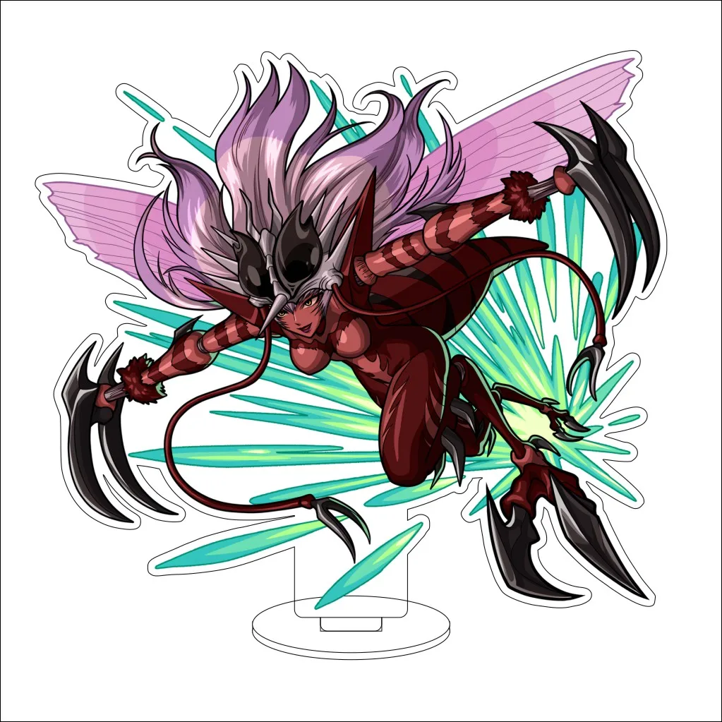16CM Anime ONE PUNCH MAN Cosplay Acrylic Stand Ornaments Isamu/Metal Knight/King/Zombieman   Figure Stand Halloween Gift