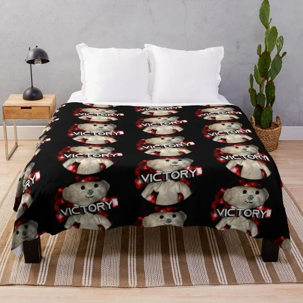 

Bear (Alpha) Victory Throw Blanket