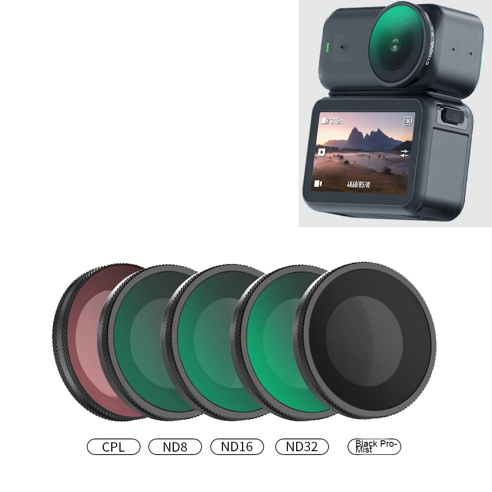 

Camera Lens Filter for DJI Osmo Nano CPL ND Filters Set,Lens Polarizing Filters, Multi-Coated Optical Glass Filter Camera Lens