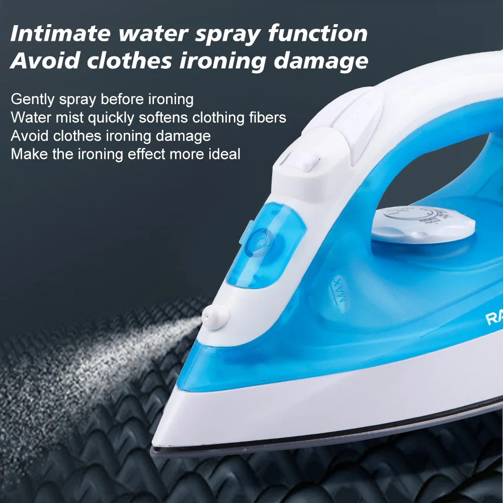 EU Plug Hot Selling Household Handheld Steam Electric Hot Iron Small Portable Iron 1200W Steam Electric Hot Iron