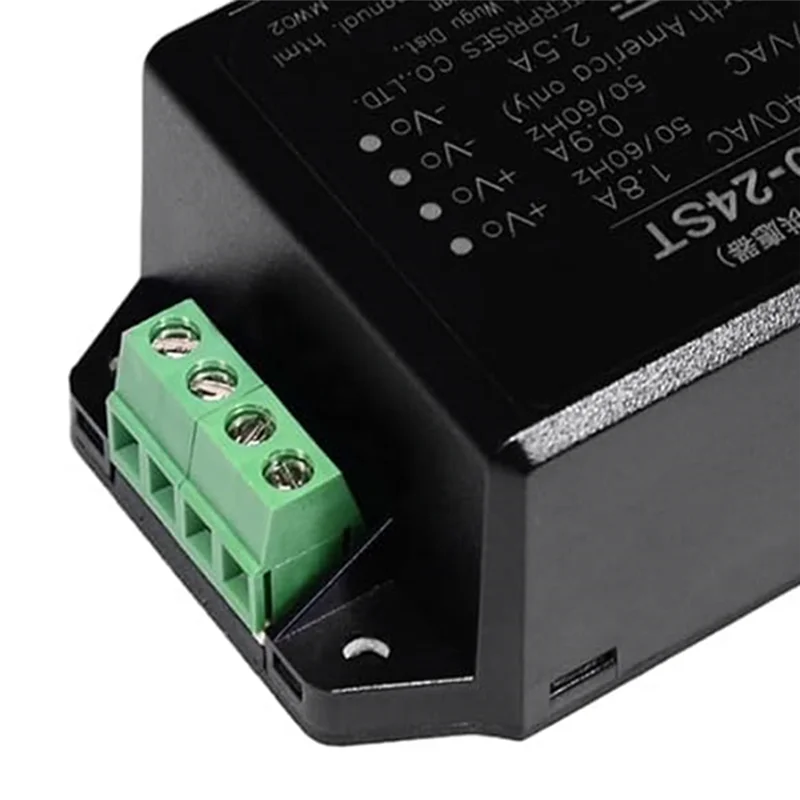 Импульсный источник питания AED6-60W, 24 В, 1,25 А, IRM-60-24ST, тип винтовой клеммы, преобразователь источника питания AC-DC, трансформатор