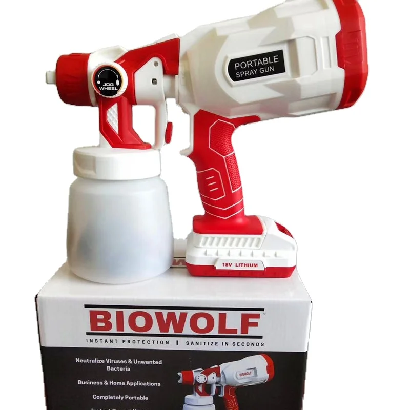 

Cordless Electric Power Spray Gun Cup Airless Sprayer with Convenience and Efficiency