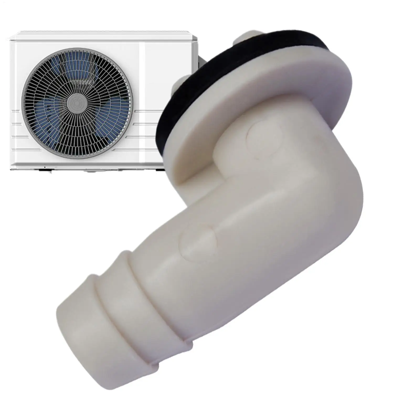 Air Conditioner Drain Drain Outfall Right Angel Air Conditioner Drain Outlet Connector Drain Pipe Air Conditioning Drainage Tool