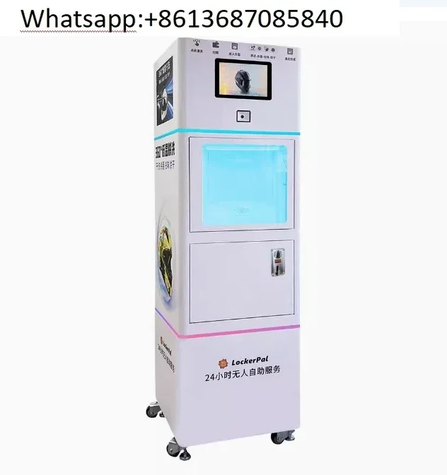 Factory customization helmet cleaning machine with nayax coin and device cleaner vendo