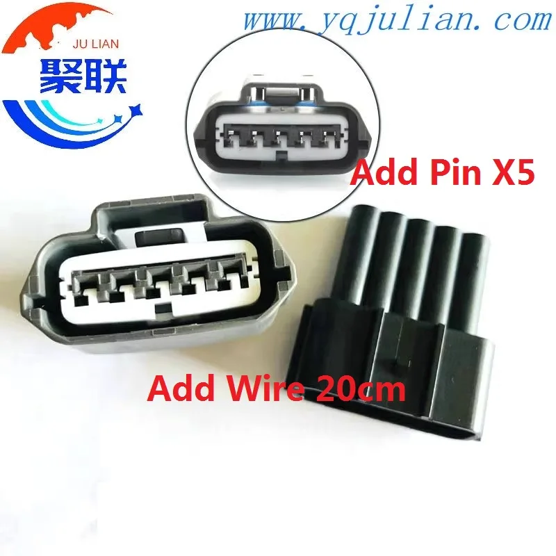 1Set 5Pin 6189-0848 6189-0783 6189-7470 Motorcycle Auto Connector Socket For Auto Wire Harness AC Assembly