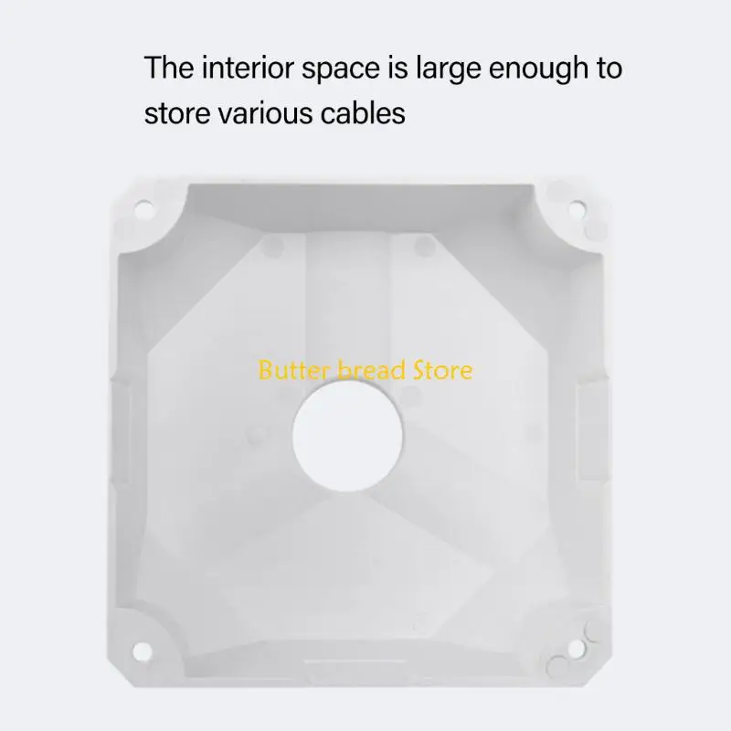 W89C غير مرئي لإدارة الأمن الكاميرا الأمنية لوحة التثبيت لتصاعد السقف