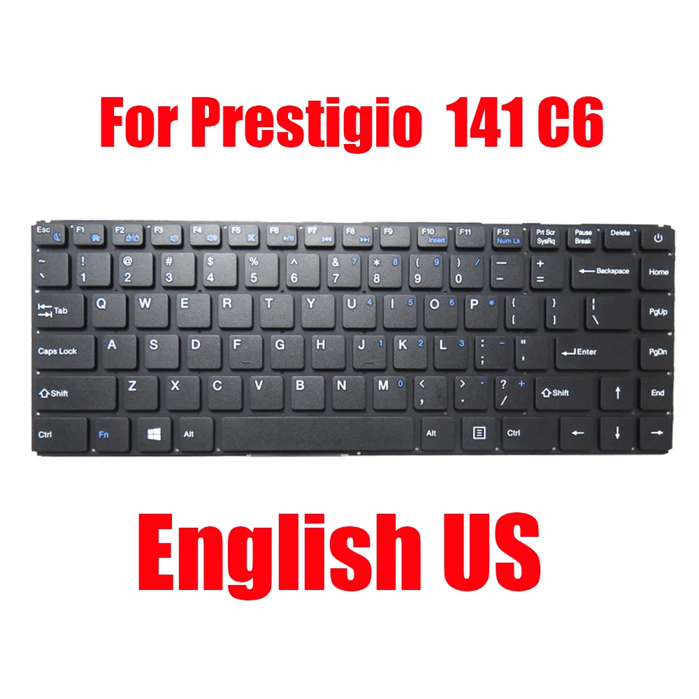 

Laptop Replacement Keyboard For Prestigio For Smartbook 141 C6 PSB141C06CHP_MG_CIS PSB141C06CHP_MG PSB141C06CHP_DG_CIS English