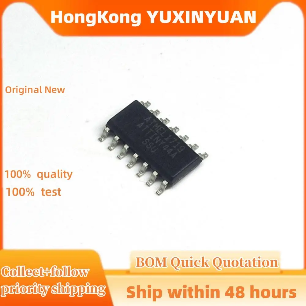 10pcs/lot  ATTINY44A-SSU SOP14 ATTINY84A-SSU ATTINY24A-SSU ATTINY20-SSU,New Original