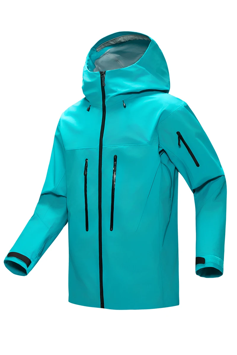 New Storm Jacket Outdoor Sports Camping Mountaineering Fashion Men\'s Windproof British Wind Hooded Simple Storm Jacket