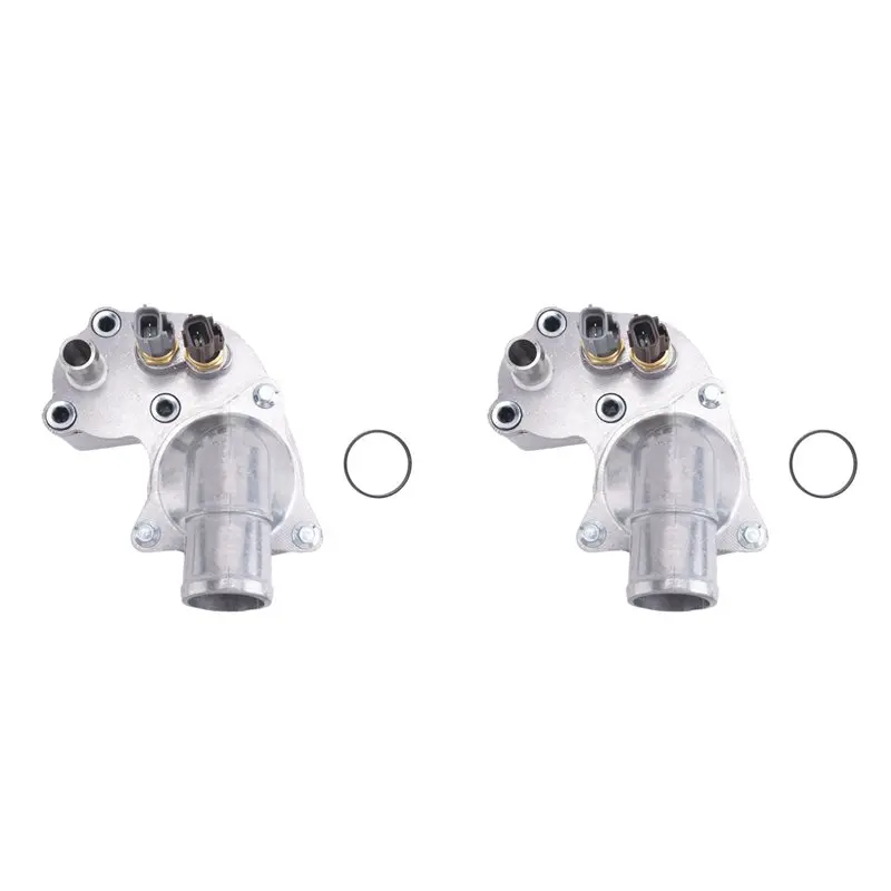 

2X корпус термостата охлаждающей жидкости двигателя для Ford Explorer Mercury Mountaineer 2002-2010 2L2Z8592AA
